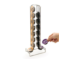 Macom 602 Koffiecapsulehouder - Lavazza - Chroom, Roestvrijstaal