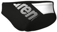 Arena Zwembroeken Stripe Flow Mannen Zwart/Zwart/Wit Effen Polyester Slips