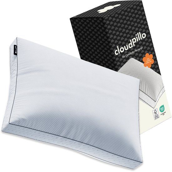Cloudpillo Hoofdkussen - Recharge - 50 x 70 cm - Ultiem Comfort - Verkoelend en Ondersteunend - Hypoallergeen