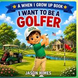 Independently Published I Want To Be A Golfer: A When I Grow Up Book Paperback