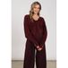 NUKUS pullover - donkerrood