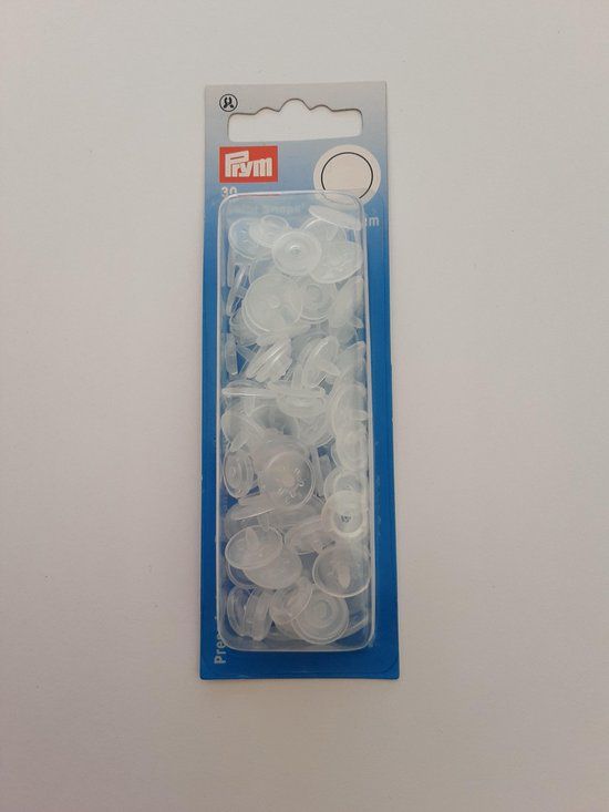 Prym ColorSnaps 12,4 mm transparant mat 30 st.