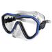 Seac Appeal, Made in Italy duikmasker met enkele lens en 3D gesp direct op het gelaatsstuk