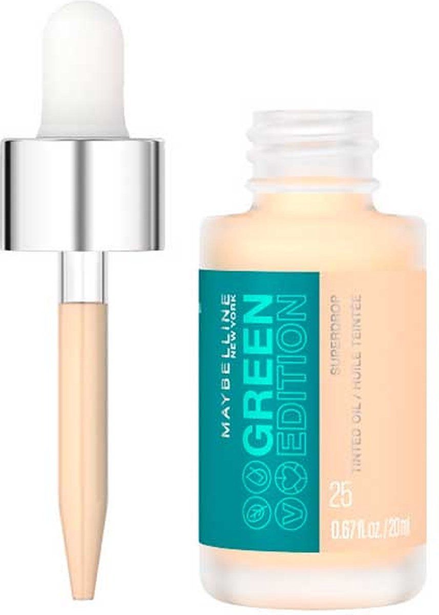 Maybelline Green Edition Superdrop Tinted Oil - 25 - 3600531663322