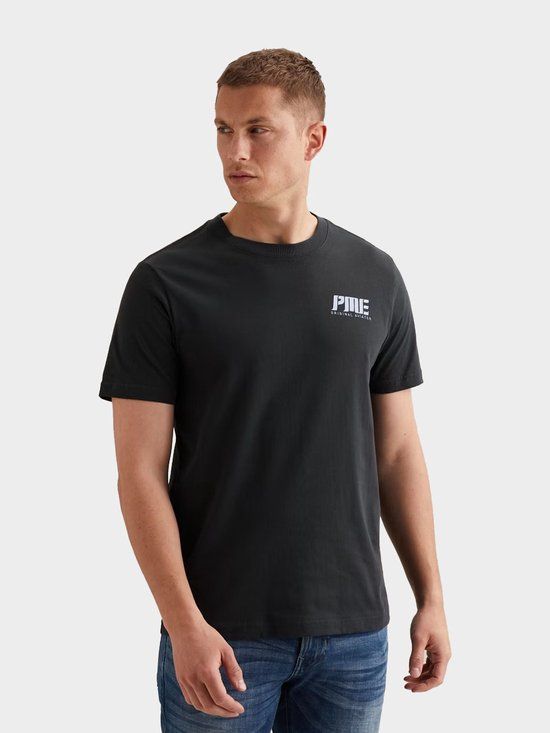 PME Legend T-shirt met ronde hals en korte mouwen voor heren, maat 3XL, effen blauw