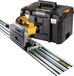 DEWALT cirkelzaag - duikzaag 1300 W, 165 mm, model DWS520KTR + 1,5 meter TSTAK-geleiderail