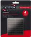 DYNAVOX Antivibe apparaatvoeten-set 4 stuks, rubber, 40x40 mm