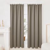 Deconovo Verduisterende Gordijnen - Blackout Curtains 117x229 cm / 2 stuks