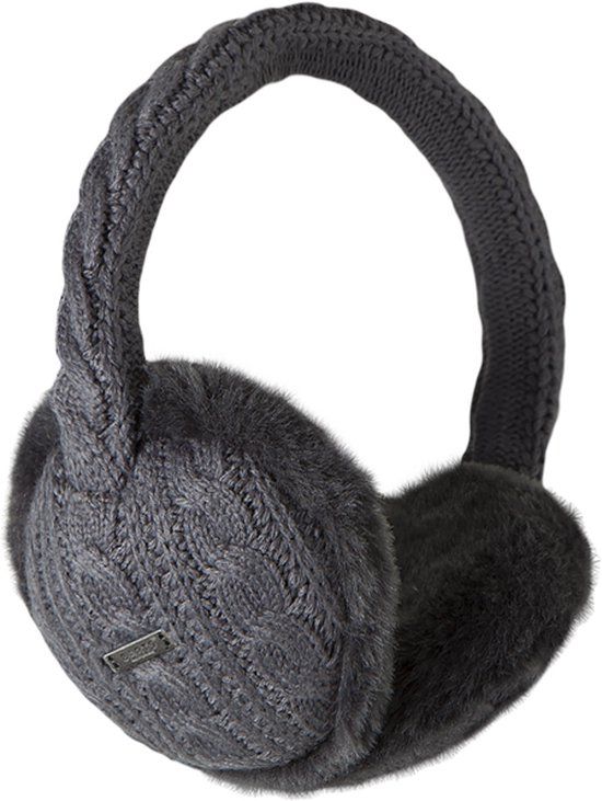 Barts Monique Oorwarmers Dames - Dark Heather - One Size