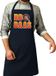 Bellatio Decorations BBQ baas barbeque schort / keukenschort navy blauw voor heren