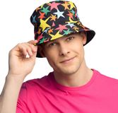 Boland Bucket hat Stars Zwart - 59 cm