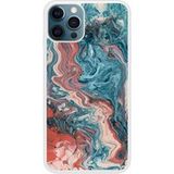 Orographic Bedrukt siliconen hoesje compatibel met iPhone 12 Pro Max