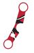 Puig 6934R Protector voor schacht Suzuki SV650s 03-08, rood