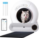 OEM Zelfreinigende kattenbak, groot, inclusief afvalzakken en onderlegmat