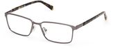Guess GU50244 Shiny satin gunmetal 55/16/145 Man Brilmonturen