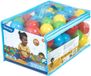 Bestway Sac avec 100 balles en plastique transparent