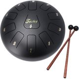 Fazley Tongue drum 8 inch - incl. sac de transport et maillets - Noir - TD8