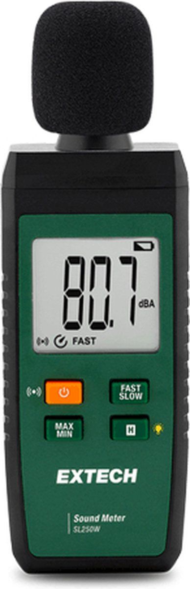 EXTECH SL250W: Geluidsmeter met connectiviteit met ExView®-app