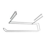 Metaltex Easy Roll kastinzet papierrolhouder, polytherm, 35x18x10cm, zilver