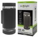 Ecolight Lampe d'extérieur LED, applique murale, lampe de jardin, 2xGU10, anthracite
