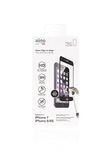 aiino - RockGlass Full Screen Beschermende Film Voor iPhone 6/6S/7/8/SE (2020) Gehard Glas, Zwart