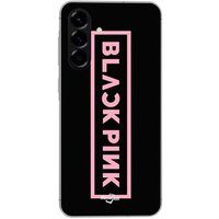 Blackpink Etui Voor Samsung Galaxy A56 Blackpink VIP Tickets Blackpink logo Voorkant zwart Maniacase