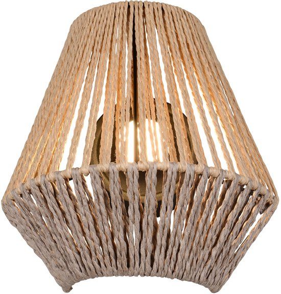 RL LIVE YOUR LIGHT LIRA - Wandlamp - Naturel - incl. 1x SMD 1,5 W - 4-stappen TOUCH - USB-aansluiting - Wandmontage - Oplaadbaar - Snoerloos