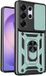 Techsuit Hoesje geschikt voor Samsung Galaxy S26 Ultra - Camshield Back Cover - Groen