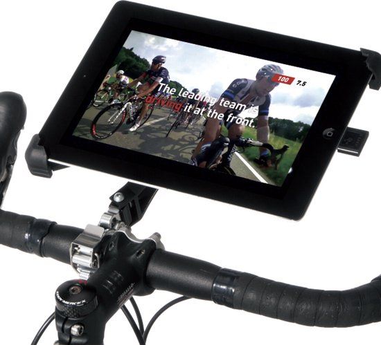 Merkloos Tablethouder Fiets - Universeel - 9.7 Inch - Zwart