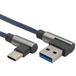 Allteq ALTQ-UC-1080-G-1 USB-kabel USB 3.2 Gen 1 (3.1 Gen 1) 1 m USB C naar USB A 5 Gbit/s Grijs