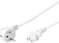 PremiumCord kpsp2w Wit 2 m CEE7/7 IEC 320