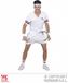 Widmann Tennisspeler Kostuum - Maat XL - Mannen - Sport - Verkleedkleding