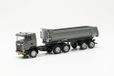 Herpa vrachtwagen model Scania CG 17 6x6 oplegger kipper 3/2, schaal 1:87