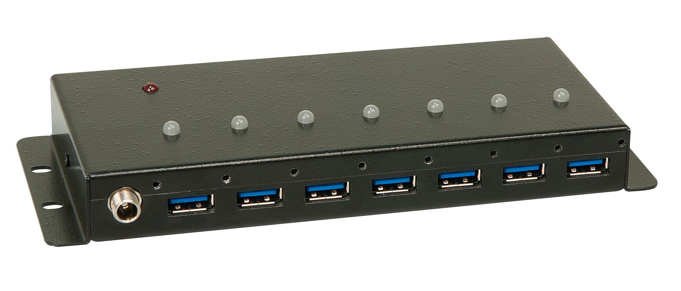 LINDY USB 3.0 7-Port Hub - Black