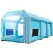 VEVOR Opblaasbare Spuitcabine, Spuitcabine 10,75 x 3,9 x 3,47 m met 2 krachtige blowers, spuitcabine met luchtfiltersysteem, autospuitcabine voor parkeerplaats, tentwerkplek