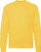 Fruit of the Loom Sunflower / Geel unisex sweater Classic maat L