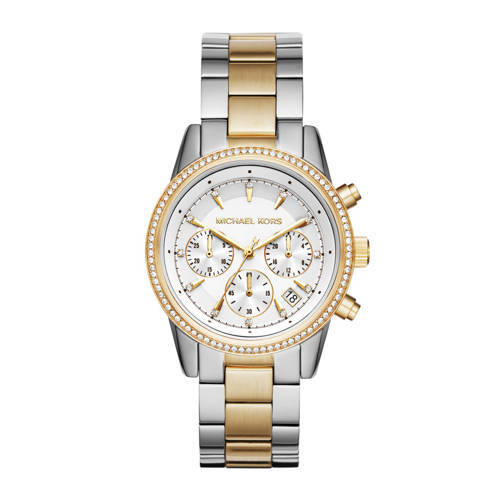 Michael Kors horloge MK6474. Zilverkleurig