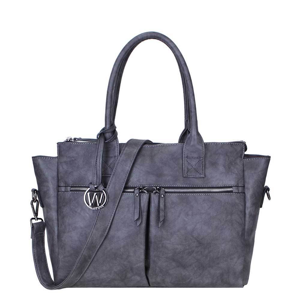 Wimona Catarina-One Dames Laptoptas grey Grijs