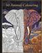 50 Animal Colouring Book for Adults: Detailed Stress Relief Designs with Wildlife, Exotic & Domestic Animals — Mindful Colouring for Relaxation