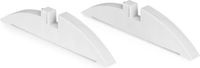Klarstein Wonderwall Standvoeten voor Wonderwall infraroodverwarming - Kunststof, 2 stuks, Accessoire, grijs-zilver