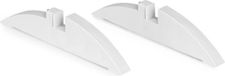 Klarstein Wonderwall Standvoeten voor Wonderwall infraroodverwarming - Kunststof, 2 stuks, Accessoire, grijs-zilver