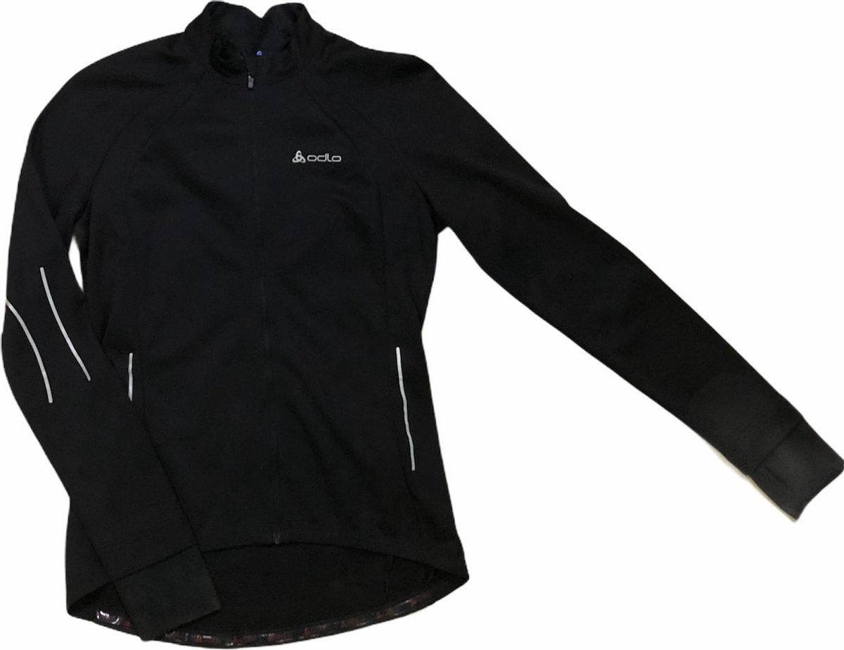 ODLO Fire stand-up collar Fietsvest Zwart Dames L