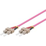 WP WPC-FP4-5SCSC-020 InfiniBand Glasvezelkabel 2 m SC OM4 Violet