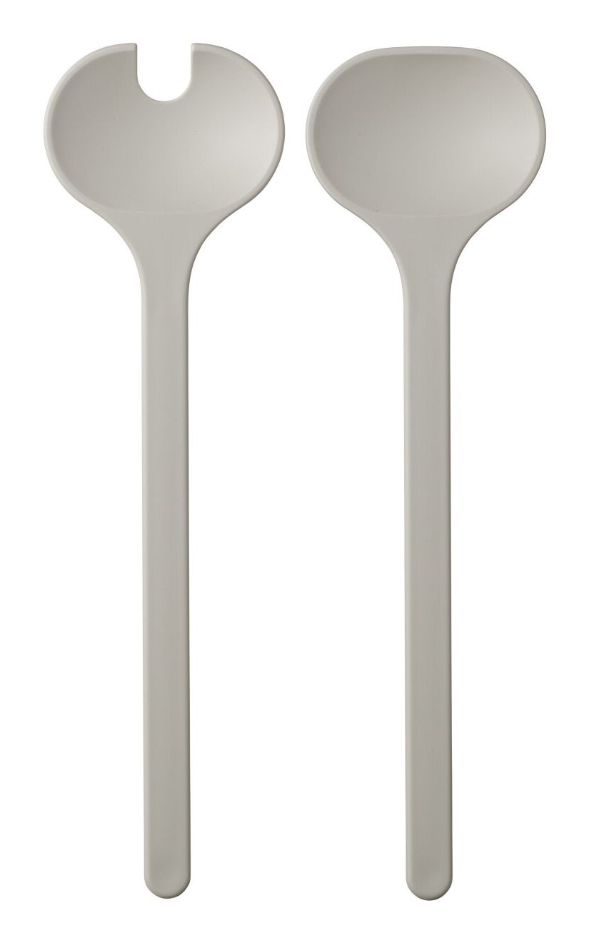 Mepal Silueta Saladebestek - Nordic White - 2-delig