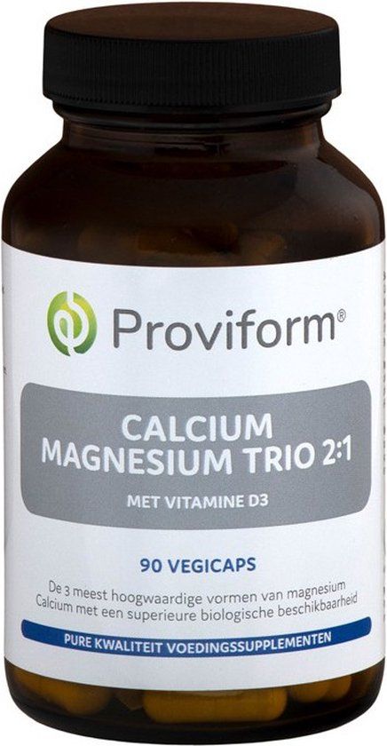 Proviform Calcium Magnesium Trio 2:1 & D3 90 Vegetarische capsules