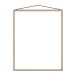 MOEBE Cadre en chêne Moebe 40x50 cm Transparent, Bois, Noir