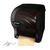 San Jamar T8090TBK Tear-N-Dry Essence Oceans handsfree papieren handdoek dispenser, zwarte parel