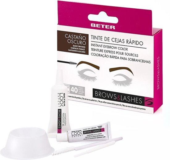 Beter - "Brow Instant" wenkbrauwkleur, snelle werking, donkerbruin, 40 g