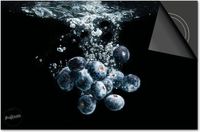 Dietrix Inductie Beschermer - 76x51.5cm - Splash Blauwe Bessen