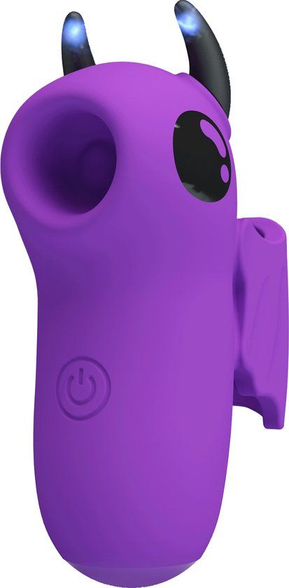 Pretty Love Mini Fun Toys Magic Devil Vinger Vibrator Paars